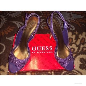 Guess by Marciano Purple Heels (Sz9)